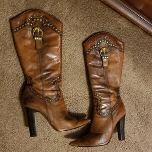 Steve Madden Fancy Boots 7.5
